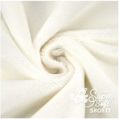 Kullaloo Plüsch Super Soft SHORTY (0,75 m x 1 m, Polyester) 62316 - wollweiß