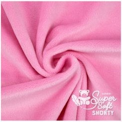 Kullaloo Plüsch Super Soft SHORTY (0,75 m x 1 m, Polyester) 62317 - rosa