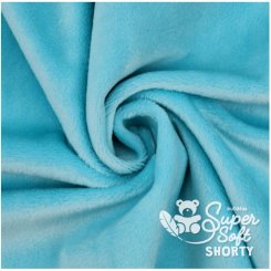 Kullaloo Plüsch Super Soft SHORTY (0,75 m x 1 m, Polyester) 62318 - türkis