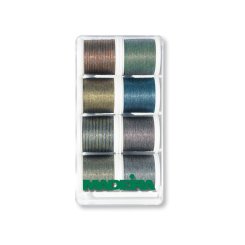 Madeira Metallic Soft No.40/ 200 m Stickbox (8 Farben)