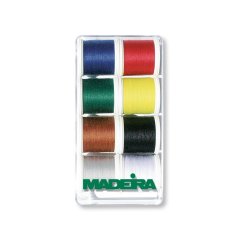 Madeira Aerofil extra stark No.35 Stickbox (8 Farben/ 100 m)