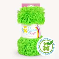 Kullaloo Zottelplüsch Super Soft SHAGGY (Florlänge 20 mm) 62380 - lime-grün