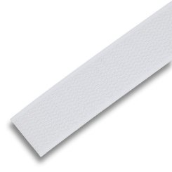 Klettband nur Hakenband weiß (selbstklebend/2 cm x 5 m Rolle)