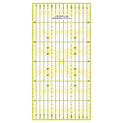 Semplix Patchwork-Quiltlineal (30 x 15 cm/ 3 mm dick/ gelb)