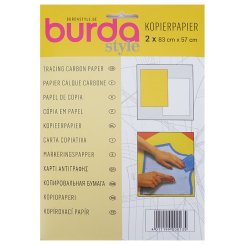 Burda style Kopierpapier (1 x weiß, 1 x gelb, 83cm x 57 cm)