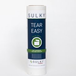 SULKY Tear Easy (25 cm x 10 m/ weiß/ Stickvlies zum Wegreißen)