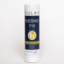 SULKY Thermofix Thermovlies (25 cm x 5 m/ Stickvlies zum Aufbügeln)