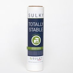 SULKY Totally Stable (25 cm x 10 m/ weiß/ Stickvlies zum Aufbügeln)