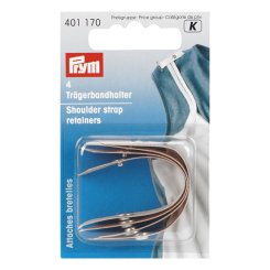 Prym Trägerbandhalter (hautfarben/ 4 St.)