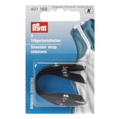 Prym Trägerbandhalter (schwarz/ 4 St.)