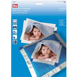 Prym Kreativ-Stoff zum Bedrucken (5 x DIN A4/ weiß)