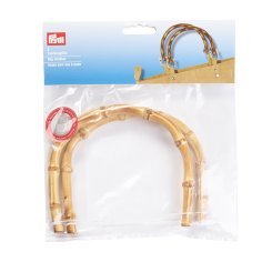 Prym Taschengriffe Kim Bambus (15,5 x 13 cm/ beige/ 2 St.)