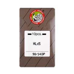 Organ Nadel Stärke 90/ HLx5/ für Janome HD9/ 6500/ 6600/ 10 Nadeln