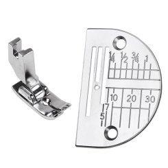 Janome Geradstich-Set - Fuß / Stichplatte