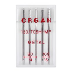 Organ Nadel Metall Stärke 90-100/ System 130/705 H-MF/ 5 Nadeln