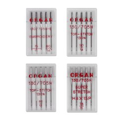 Organ Angebot-Sticknadelsortiment Stärke 75-90/ System 130/705/ 20 Nadeln