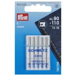 Prym Jeans 90-110/System 130/705 H-J/5 Nadeln