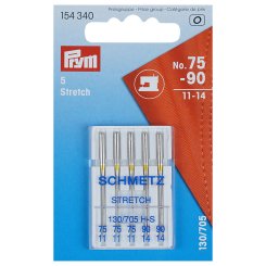 Prym Stretch 75+90/System 130/705H-S/5 Nadeln