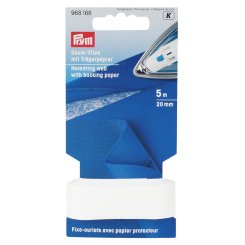 Prym Saum-Vlies mit Trägerpapier (20 mm x 5 m)