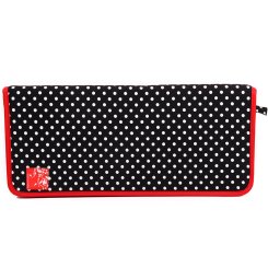 Prym Stricknadeletui Polka Dots (schwarz/ weiß)