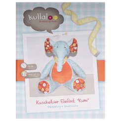 Kullaloo Kuscheltier Elefant KUMI (40 cm Nähanleitung)