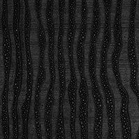 Kunstlederstoff Wellen (50 x 70 cm/ verschiedene Farben) 07 - schwarz