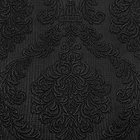 Kunstlederstoff Ranke (50 x 70 cm/ verschiedene Farben) 07 - schwarz