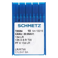 Schmetz Leder Rundkolbennadel Stärke 100/ System 134LR/ 10 Nadeln