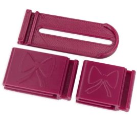 Schnittenliebe Einzelumschlager Coverlock Set 1 (15mm+25mm/ versch. Farben) berry