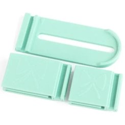 Schnittenliebe Einzelumschlager Coverlock Set 1 (2 Größen 20mm + 30mm/ versch. Farben) mint