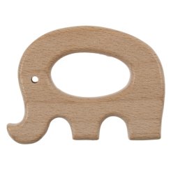 Groves Holzring (verschiedene Tiermotive/ Bucheholz) Elefant