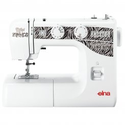 Elna 1000 Sew Zebra mechanische Nähmaschine