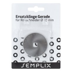 Semplix Ersatzklinge für Rollschneider Maxi gerade (45 mm/ 1 St.)