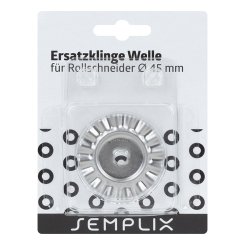 Semplix Ersatzklinge für Rollschneider Maxi Wellen (45 mm/ 1 St.)