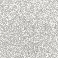 Silhouette Glitzerfolie (30,5 cm x 91,4 cm/ versch. Farben) Bright White