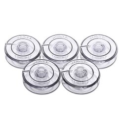 Singer Spulen - (5 Kunststoffspulen ohne Metallstift)