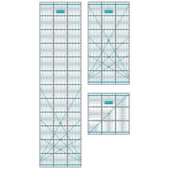 Semplix Patchwork Lineal Set kleines Bundle cm türkis