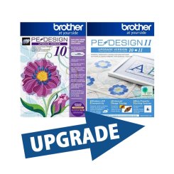 Brother PE Design Upgrade von 5-9, Next auf 10 - dann 11