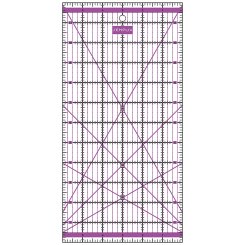 Semplix Patchwork-Quiltlineal (12" x 6"/ 2,5 mm dick/ lila)