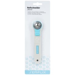 Semplix Rollschneider Mini (28 mm/ blau)