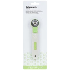 Semplix Rollschneider Mini (28 mm/ grün)