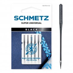 Schmetz Super Universalnadel Stärke 90/ System 130/705 H-SU/ 5 Nadeln (Anti-Kleber)