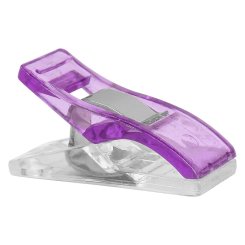 Wonder Clips Stoffklammern klein (50 St./ 6 Farben) purple