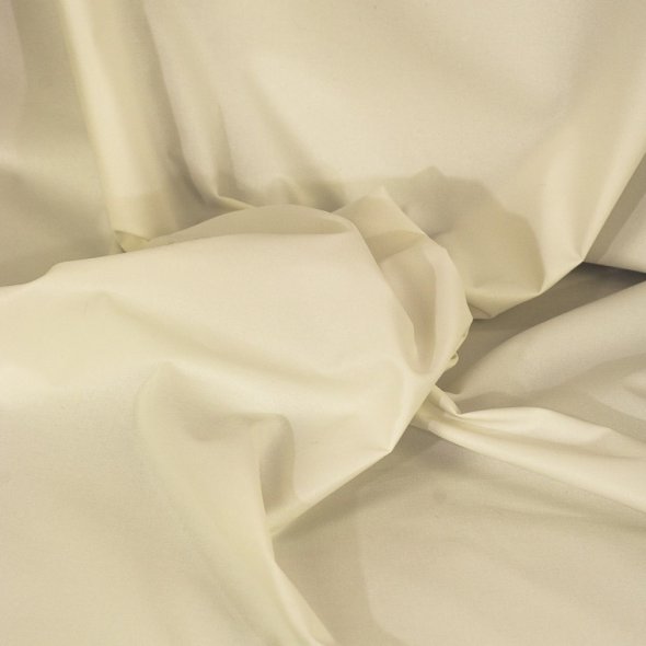 Beschichtete Baumwolle, uni - Luisa von Swafing 000010-ecru: 1,0m