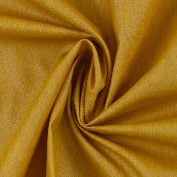 Beschichtete Baumwolle, uni - Luisa von Swafing 000313-senf: 1,0m