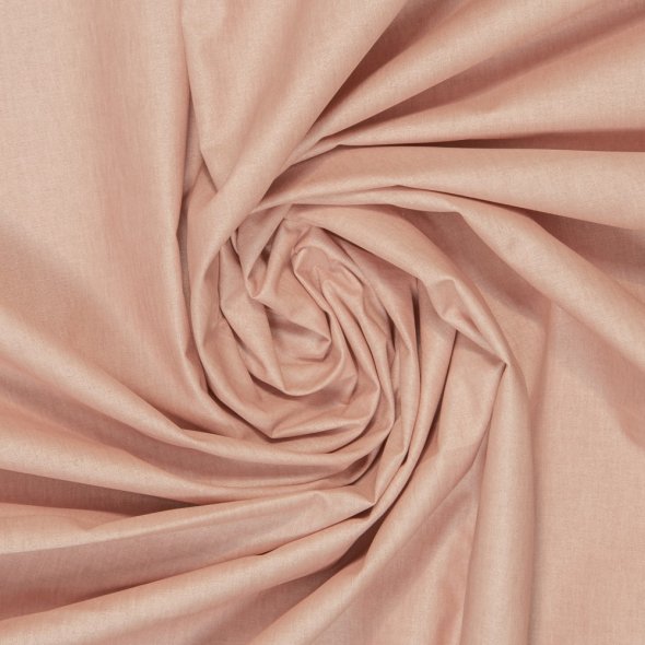 Beschichteter Baumwoll-Stoff, uni - Luisa von Swafing 000432-rosa: 1,0m