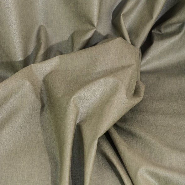 Beschichtete Baumwolle, uni - Luisa von Swafing 000675-schlamm: 1,0m
