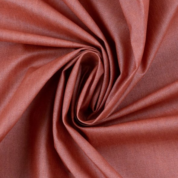 Beschichtete Baumwolle, uni - Luisa von Swafing 000714-terracotta: 1,0m
