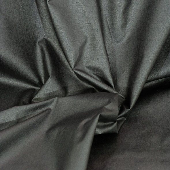 Beschichtete Baumwolle, uni - Luisa von Swafing Stoffe 000789-anthrazit: 1,0m