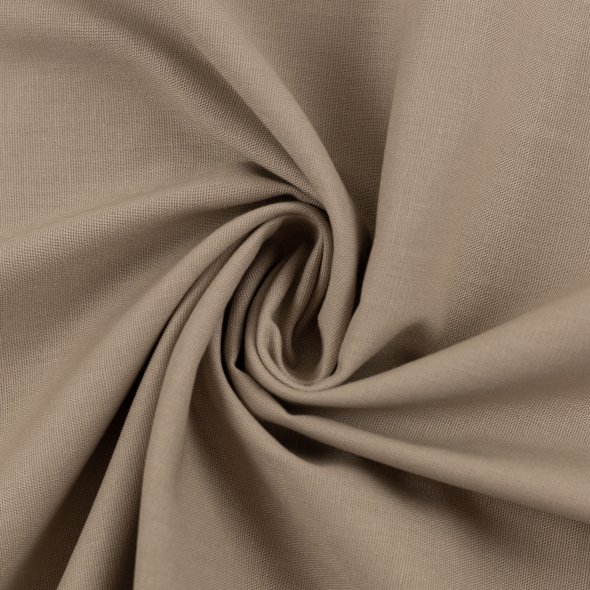 Baumwollstoff uni - Heide von Swafing 000172-hellbeige: 1,0m